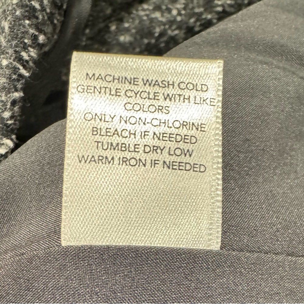 Christopher & Banks—SP, Gray Moto Jacket w/ Side Stretch—Closet Staple! - Picture 6 of 7